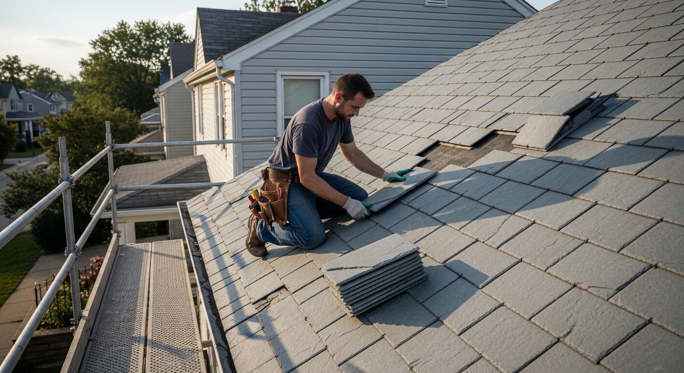 Slate Roof Restoration St Louis
